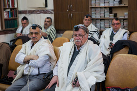 مراسم دعای کلیمیان برای سلامتی مقام معظم رهبری بمناسبت دهه فجر 